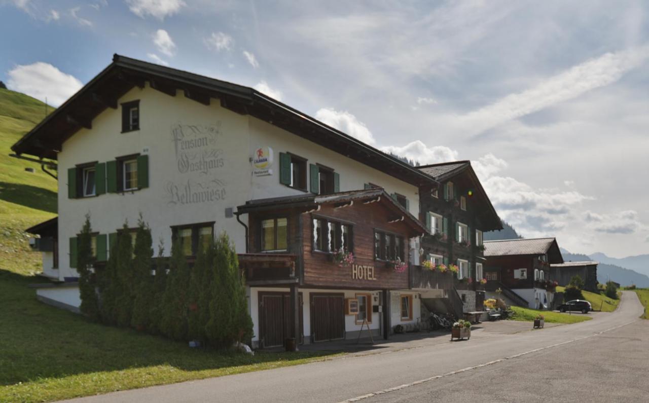 Gasthaus Bellawiese St. Antönien Exterior foto